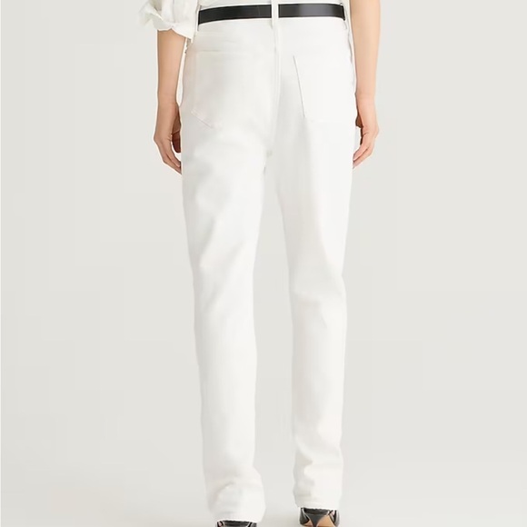 J crew Classic straight jean in white - Picture 4 of 5